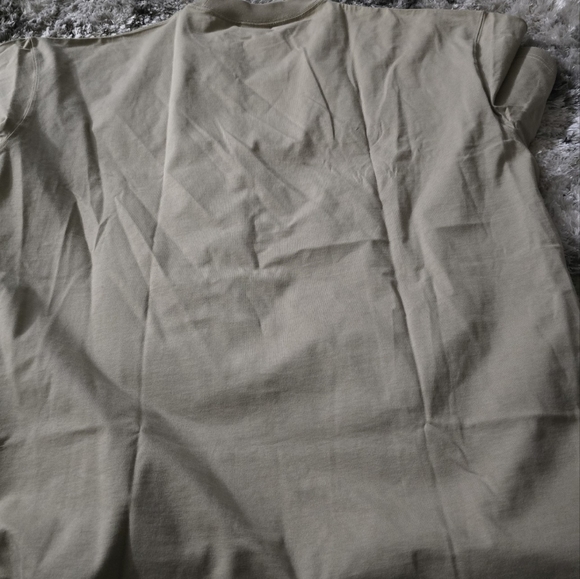 Vandy The Pink Retro Burger Shop Tee Khaki Junghoon Son Short Sleeve Mens XXL - Picture 2 of 6